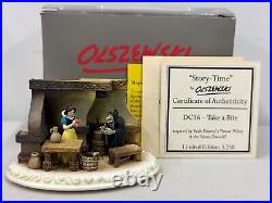 Disney Olszewski Story-Time Snow White & Old Hag/Evil Queen Take A Bite Figurine