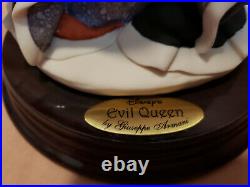 Disney Original Florence D'arte Made In Italy Armani Snow White Evil Queen 1510c