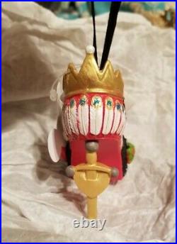 Disney Parks Evil Queen Villains Runway Shoe Ornament Christmas Snow White Nwt