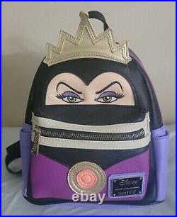 Disney Parks Snow White Evil Queen LoungeFly Backpack