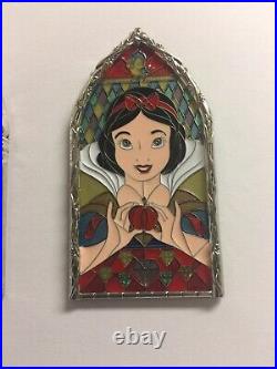 Disney Parks Windows Of Evil Evil Queen & Windows Of Magic Snow White 2 Pin Set