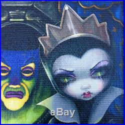 Disney Parks WonderGround Snow White Evil Queen Canvas Jasmine Becket Griffith