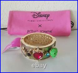 Disney Parks x Betsey Johnson EVIL QUEEN Cuff Bangle Bracelet Snow White NEW