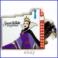Disney Pin 111915 DSSH Villain Puzzle Marquee Snow White Evil Queen Raven LE 400