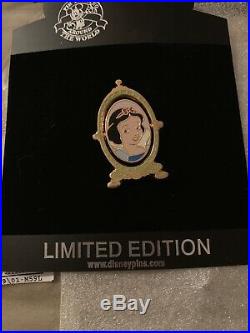 Disney Pin Le Limited Edition 250 Princess Snow White Evil Queen Spinner Series