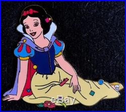 Disney Pin Snow White Dwarves Le 50 Parti Gras Princess Frame Evil Queen RARE