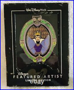 Disney Pin Snow White Evil Queen Fairest of them all? Featured Artist LE 750