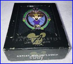 Disney Pin Snow White Evil Queen Fairest of them all? Featured Artist LE 750