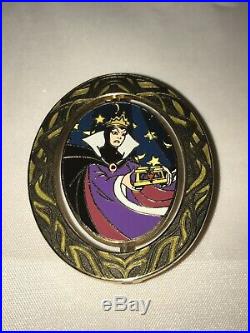 Disney Pin Snow White and Evil Queen Spinner LE250 DisneyShopping