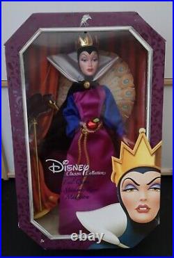 Disney Princess Classic Collection Evil Queen Doll Mattel 2013 with Box
