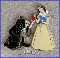 Disney Shopping Princess Icon LE 100 Pin Snow White Old Hag Apple Evil Queen HTF