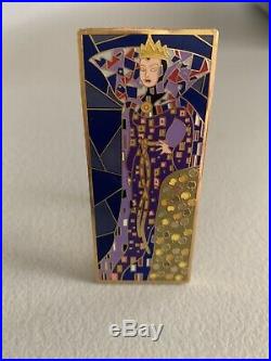 Disney Shopping Snow White Evil Queen Art Nouveau Jumbo Pin LE 300 Rare Store