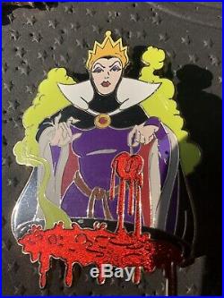 Disney Shopping Store Evil Queen Paint Drip LE 300 Jumbo Pin Snow White