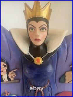 Disney Showcase Jim shore Evil Intentions Snow White evil Queen