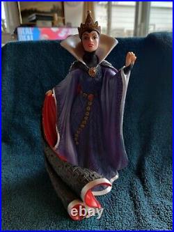 Disney Showcase Snow White Couture de Force Evil Queen 4060075 Retired Rare