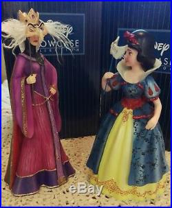 Disney Showcase Snow White & Evil Queen Masquerade Couture De Force Nib