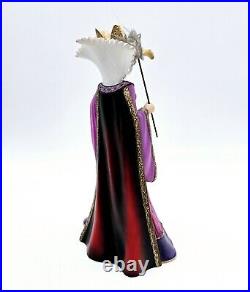 Disney Showcase Snow White Evil Queen Masquerade Figurine Couture de Force Box