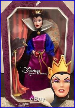 Disney Signature Collection Dolls- Snow White & Evil Queen Mattel Set Of Two New