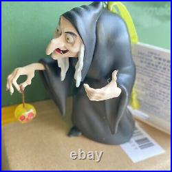 Disney Sketchbook Snow White Witch Hag Evil Queen Christmas Ornament 2018 NWT