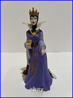 Disney Snow White Evil Queen Ceramic Porcelain Figurine Rare HTF