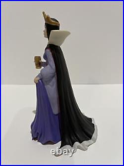 Disney Snow White Evil Queen Ceramic Porcelain Figurine Rare HTF