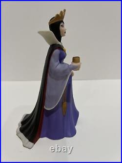 Disney Snow White Evil Queen Ceramic Porcelain Figurine Rare HTF