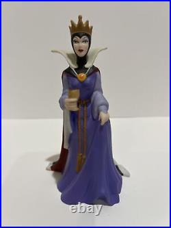 Disney Snow White Evil Queen Ceramic Porcelain Figurine Rare HTF