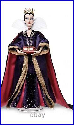 Disney Snow White Evil Queen Designer Limited Edition Doll LE 4000 NEW In Box