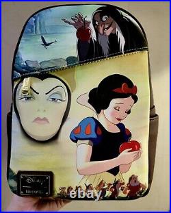 Disney Snow White, Evil Queen, Hag Loungefly Backpack BNWT