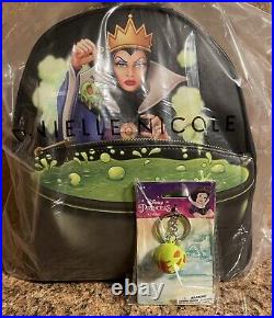 Disney Snow White Evil Queen Mini Backpack with Bag Charm Poison Apple EXCLUSIVE