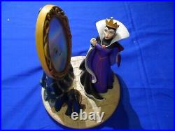 Disney Snow White Evil Queen Mirror Figurine LE Figure NEW in Box #297 of 2500