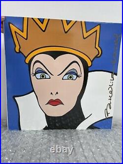 Disney Snow White Evil Queen Tile, Signed By Brenda White - Fabulous