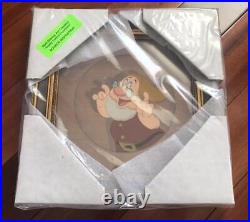 Disney Snow White Portrait Series Courvoisier Limited Ed Animation Cel 8 PC Set