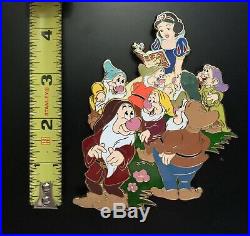 Disney Snow White Seven 7 Dwarfs Yoyo Nippy Fantasy Pin Grumpy Evil Queen LE50