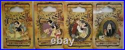 Disney Snow White Seven Dwarfs Old Hag Walt's Classic Collection 2010 LE Pin Set