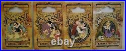 Disney Snow White Seven Dwarfs Old Hag Walt's Classic Collection 2010 LE Pin Set