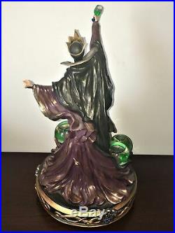 Disney Snow White Snow Globe Hourglass The Evil Queen Figurine Very Rare Mint