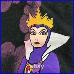 Disney Snow White The Evil Queen T-Shirt Size Free Vintage