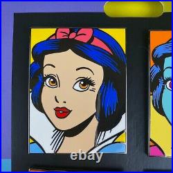 Disney Snow White and Evil Queen Art Pin, LE 250, WDI, MOG Destination D Pop Art