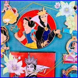 Disney Snow White and Evil Queen Rival Reflections Fantasy Pin LE 100 Apple
