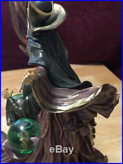 Disney Snow White's Evil Queen Transformation Snow Globe- Perfect Condition And