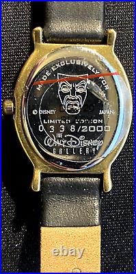 Disney Snow White's Evil Queen Watch VERY RARE, LE 338 of 2000 withCOA