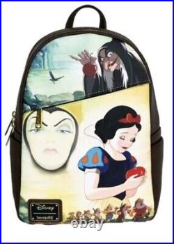 Disney Snow White the Seven Dwarfs Evil Queen Loungefly Backpack Cast Member DEC