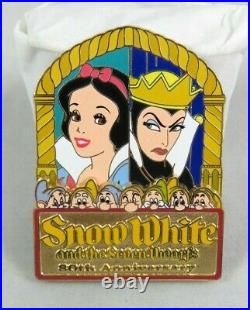 Disney Soda Fountain DSSH DSF Pin Snow White and Evil Queen 80th Anniversary
