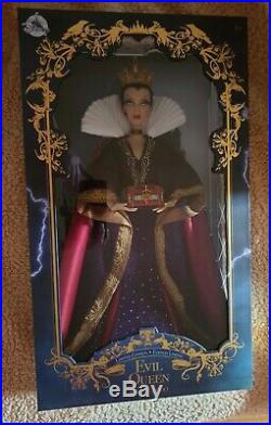 Disney Store EVIL QUEEN Snow White 17 Limited Edition DOLL LE 4000 units