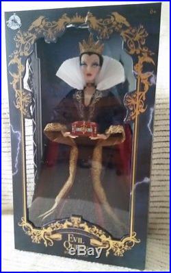 Disney Store Evil Queen Collectors Doll 17 Limited Edition Snow White Nib