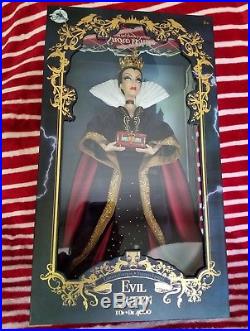 Disney Store Evil Queen Doll 17 Limited Edition 4,000 Snow White Le Nib 2017