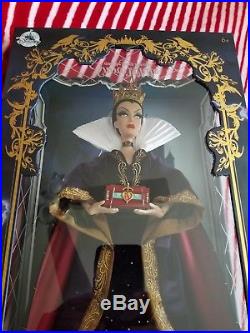Disney Store Evil Queen Doll 17 Limited Edition 4,000 Snow White Le Nib 2017