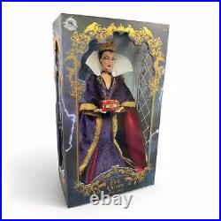 Disney Store Evil Queen Doll 17 Limited Edition LE 4000 Snow White NEW NIB COA