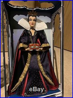 Disney Store Evil Queen Snow White 17 Limited Edition Doll Brand New In Box